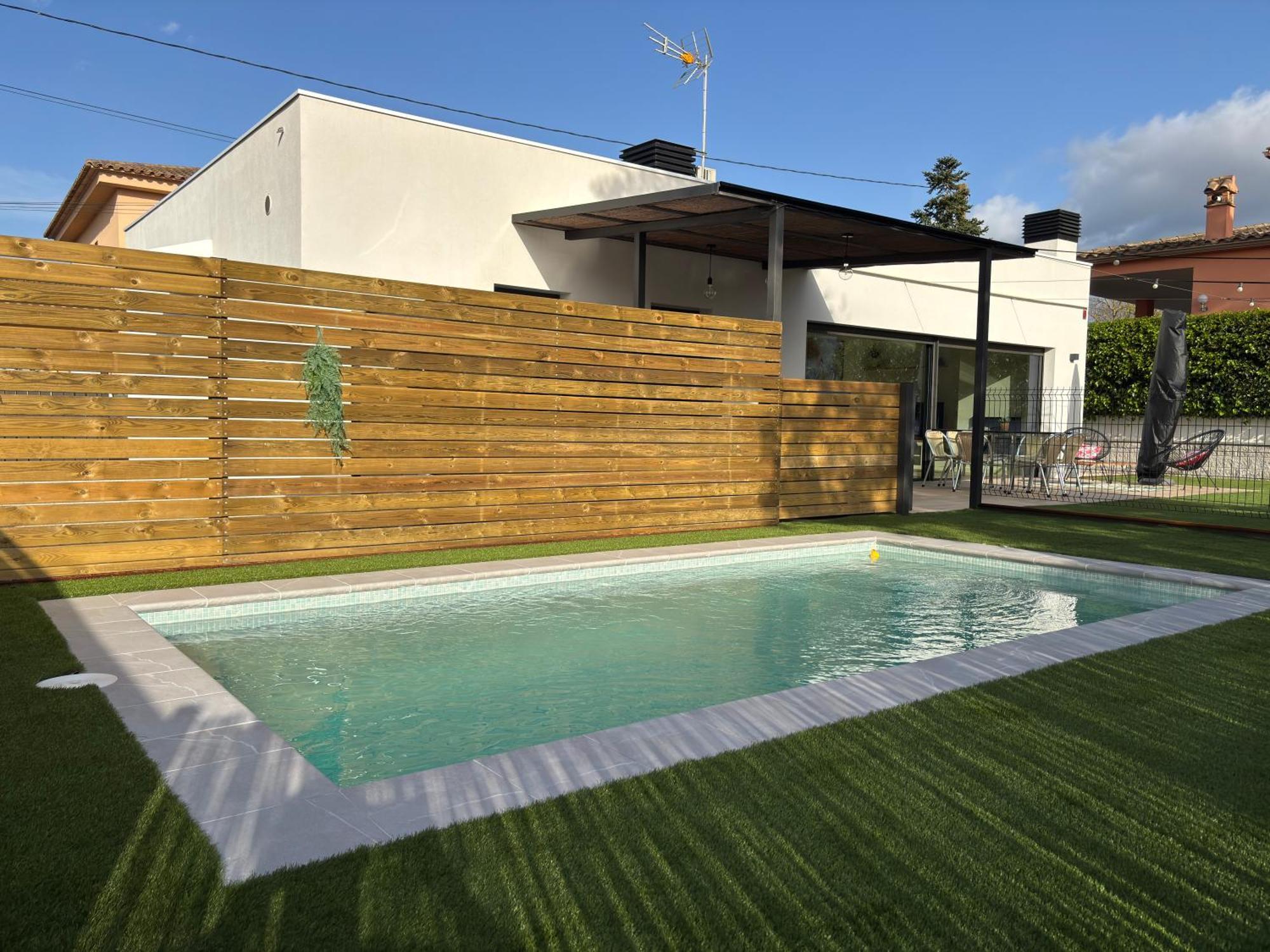 Espectacular Casa En Llagostera - Costa Brava, Con Piscina المظهر الخارجي الصورة