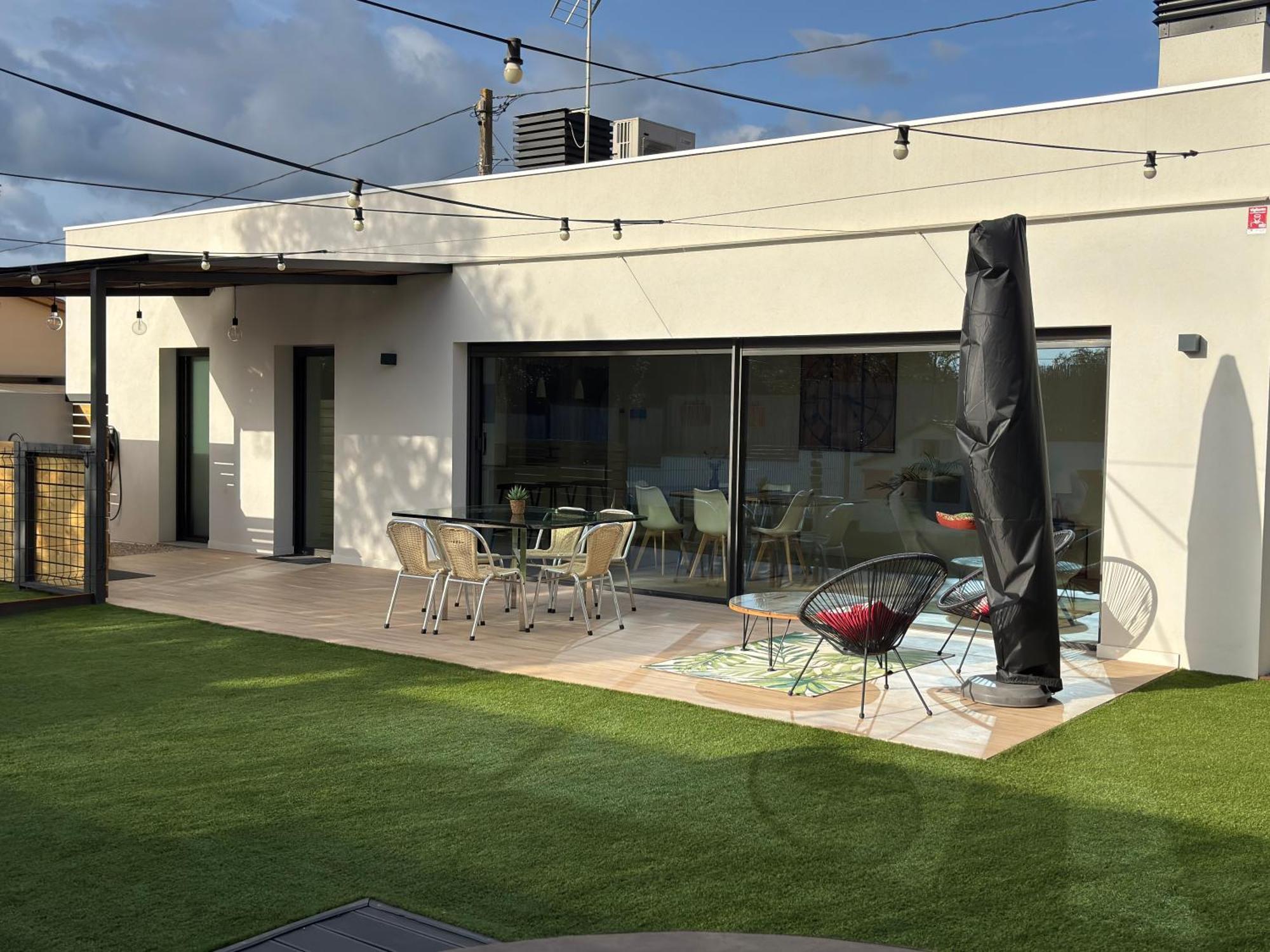 Espectacular Casa En Llagostera - Costa Brava, Con Piscina المظهر الخارجي الصورة